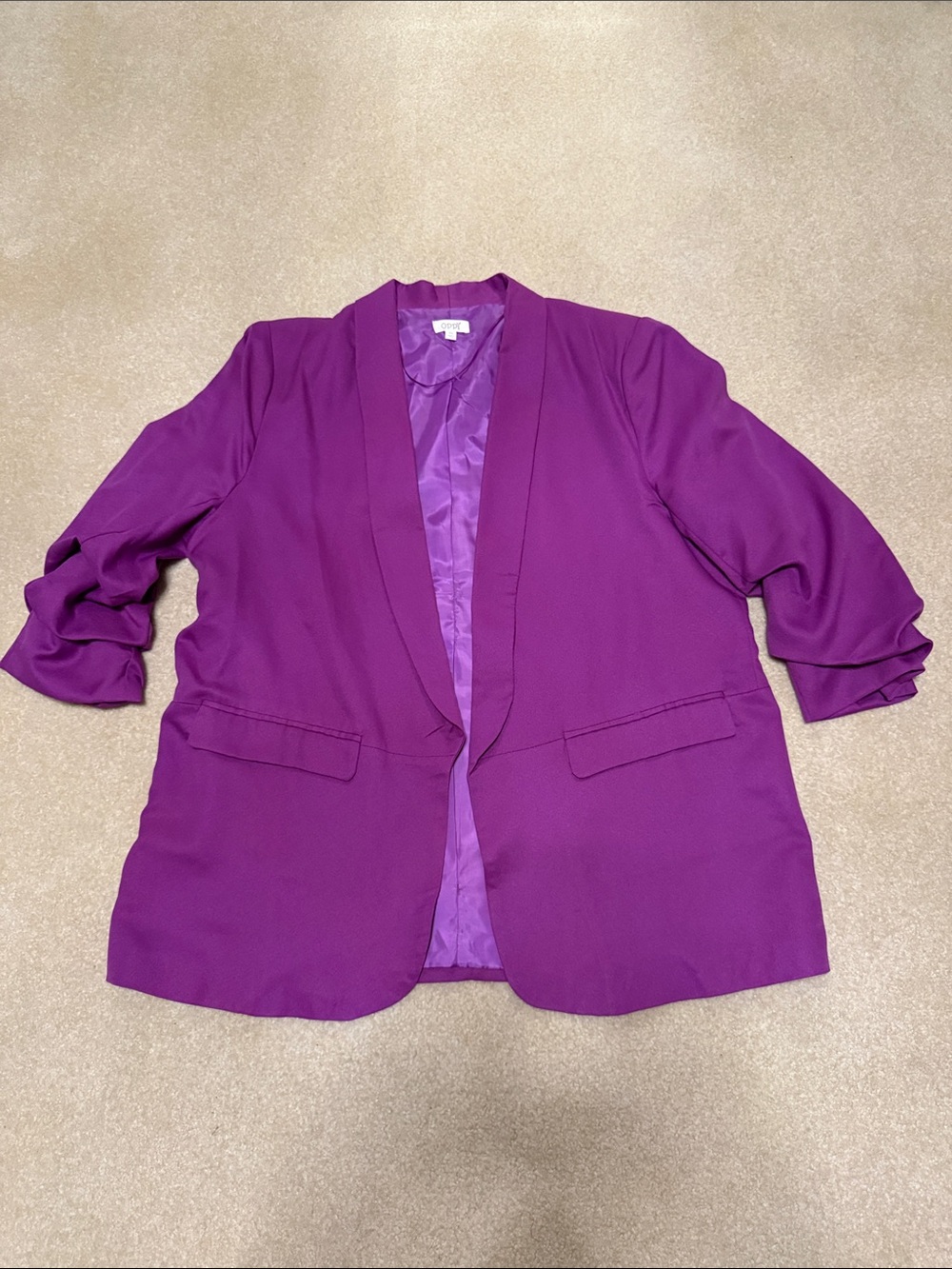 Women's Orchid Open-Front Blazer Jacket